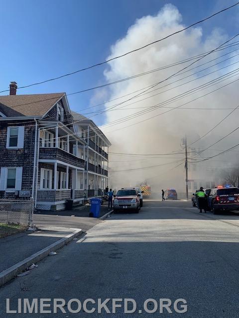 Upon arrival of Engine 3 and 8