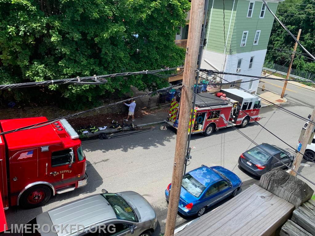 Engine 1 and Air Supply 1 Division St Structure Fire Lincoln July 2025