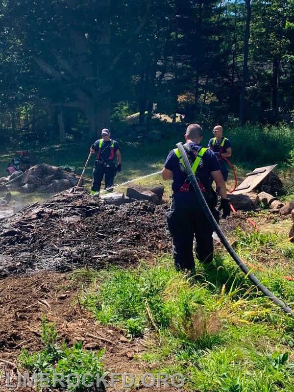 Brush Fire for B Platoon