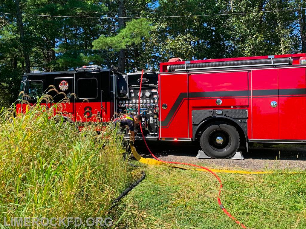 Engine 8 Pumping