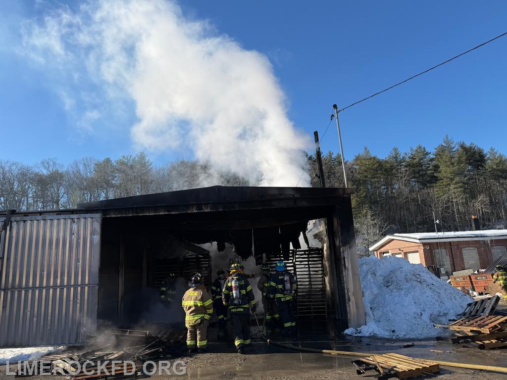 Working Fire in Burriville as RIT 