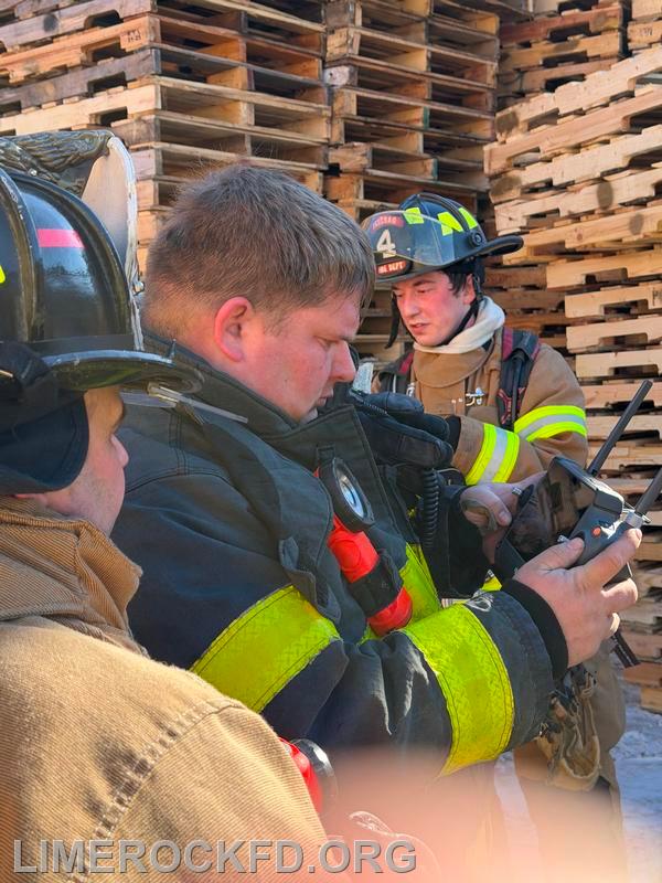 Operating Drone at a Fire