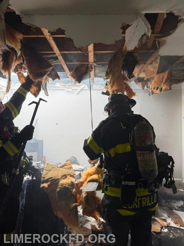 Operating at a 7 alarm fire in North Attleboro 5-26
