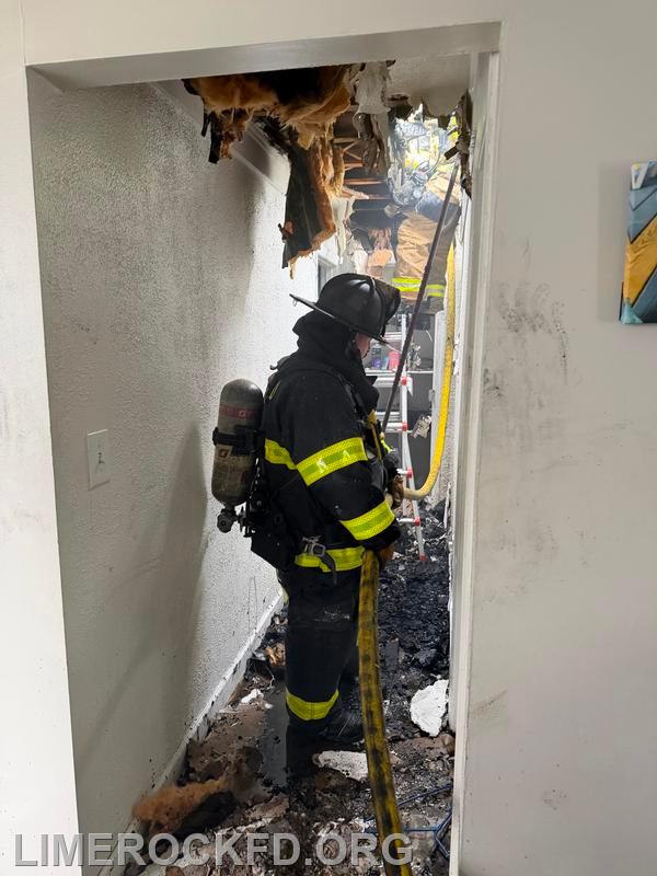 Operating at a 7 alarm fire in North Attleboro 5-26