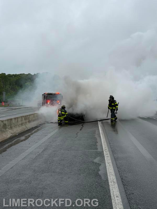 Auto Fire on Route 146 5-26