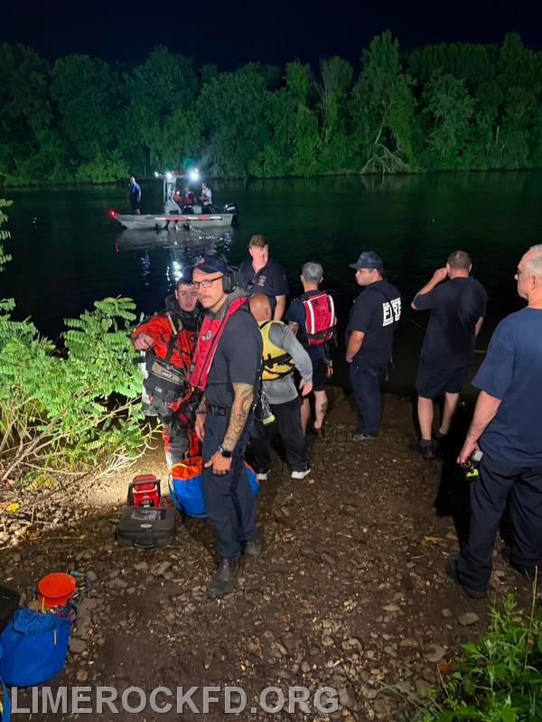 Air Light Unit Operating at Pawtucket Incident 