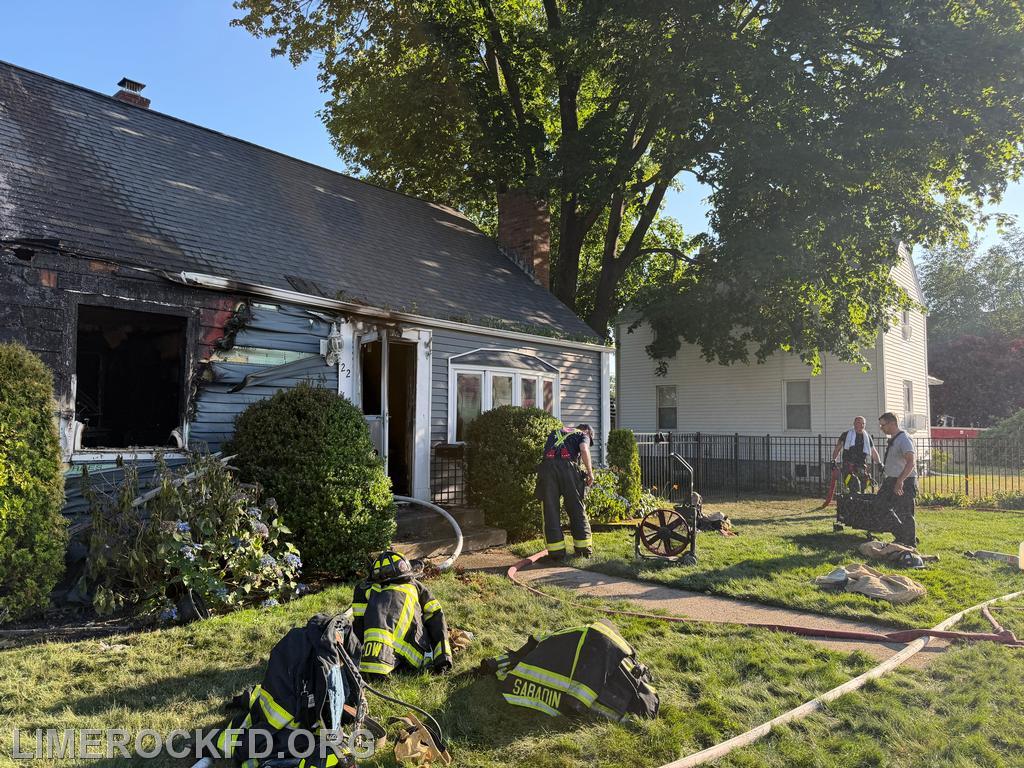 Operating at 3rd alarm Lincoln working fire 7-26