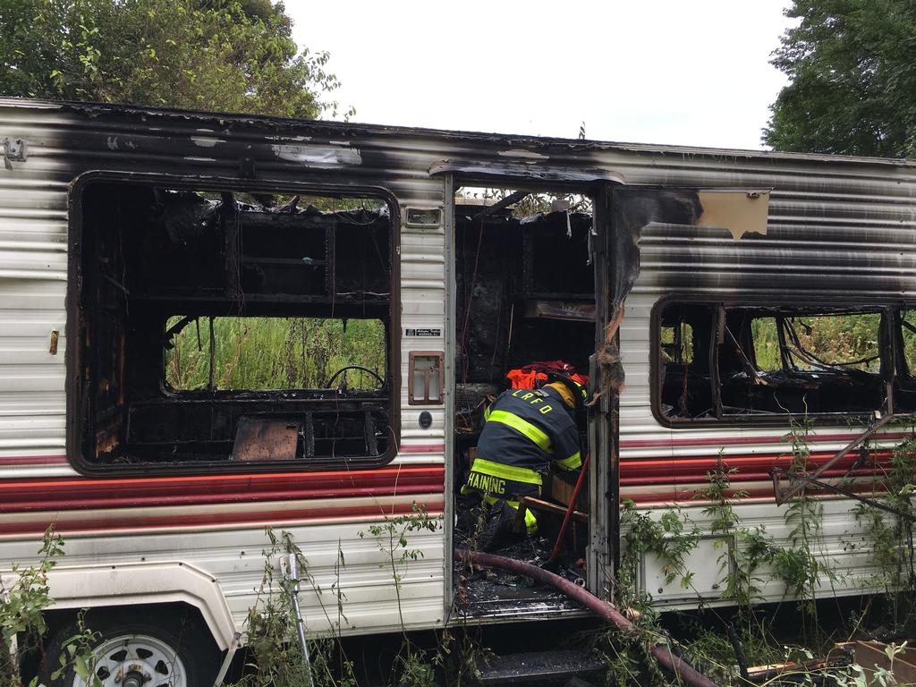 Trailer Fire 