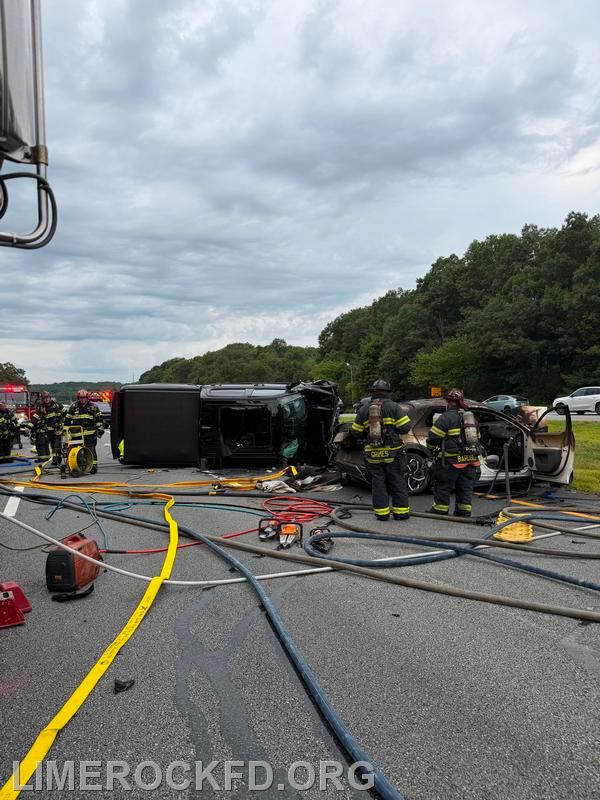 Auto Accident with Fire 8-26