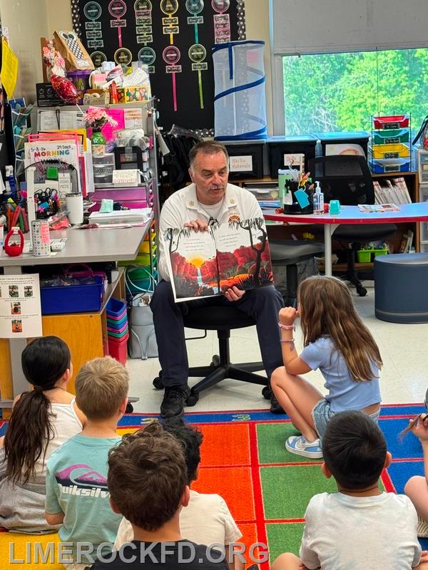 Chief at Reading Week for Central 5-26