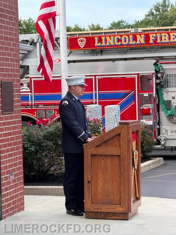25th Anniversary Ceremony for 911 (Townwide Event)