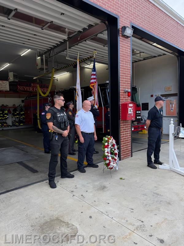 25th Anniversary Ceremony for 911 (Townwide Event)
