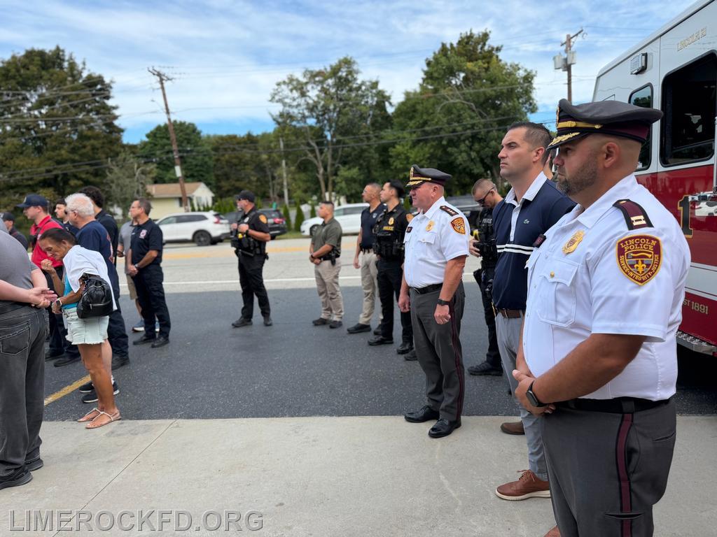 25th Anniversary Ceremony for 911 (Townwide Event)