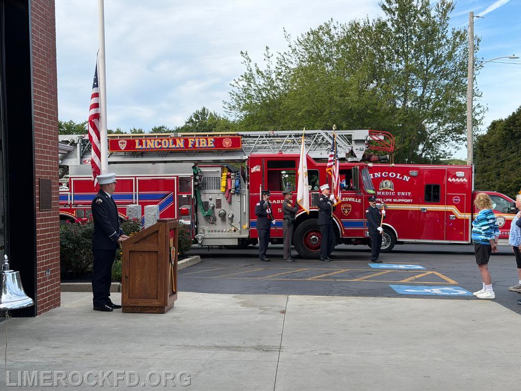 25th Anniversary Ceremony for 911 (Townwide Event)