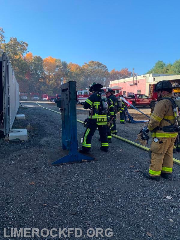 Live Burn Training October 24 with Lincoln Rescue Brothers