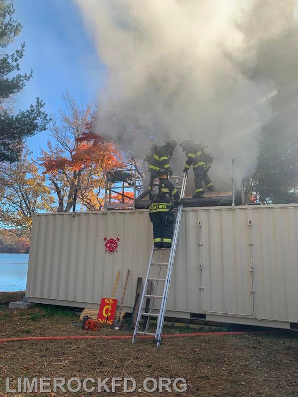 Live Burn Training October 24 with Lincoln Rescue Brothers