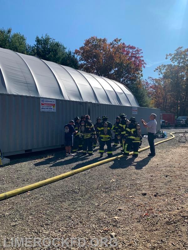 Live Burn Training October 24 with Lincoln Rescue Brothers