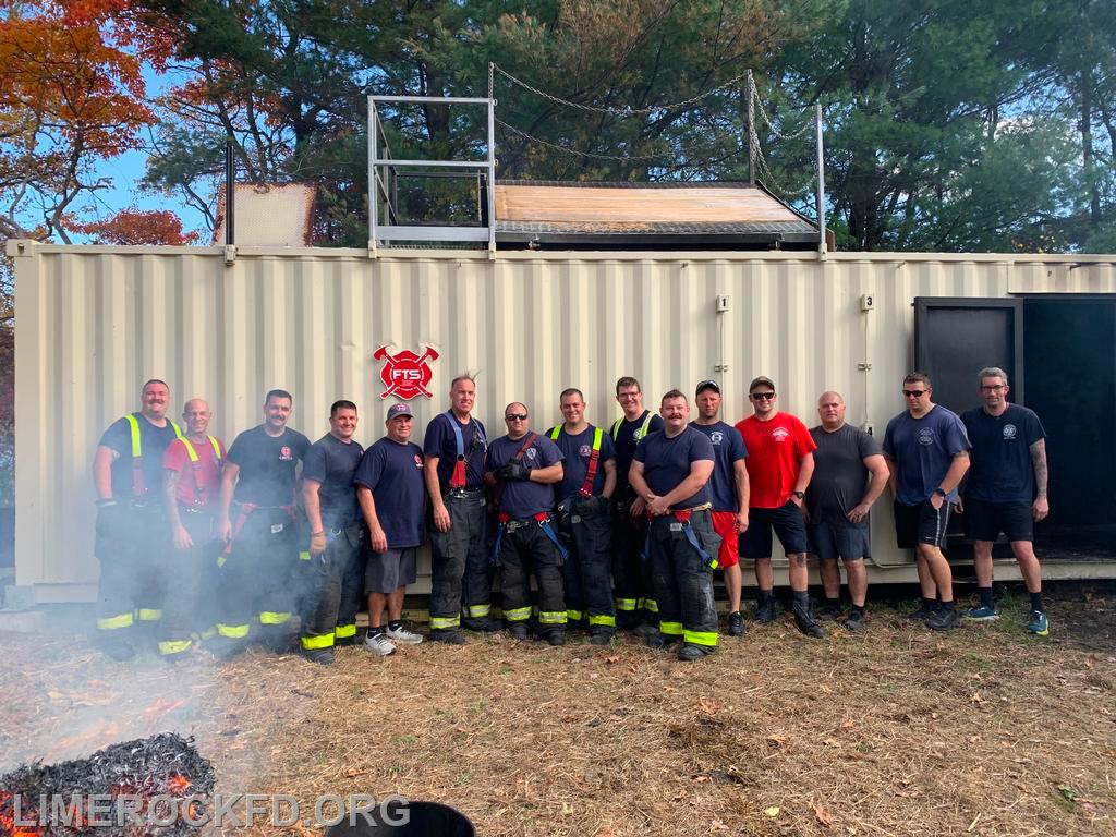 Live Burn Training October 24 with Lincoln Rescue Brothers