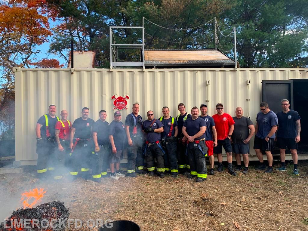 Live Burn Training October 24 with Lincoln Rescue Brothers