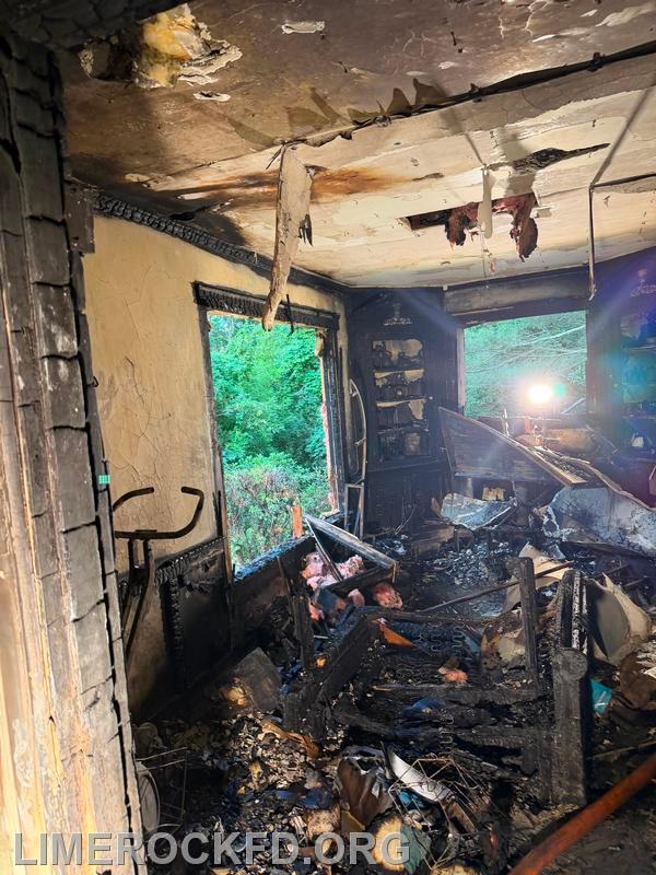 Working fire with two rooms involved 7-26