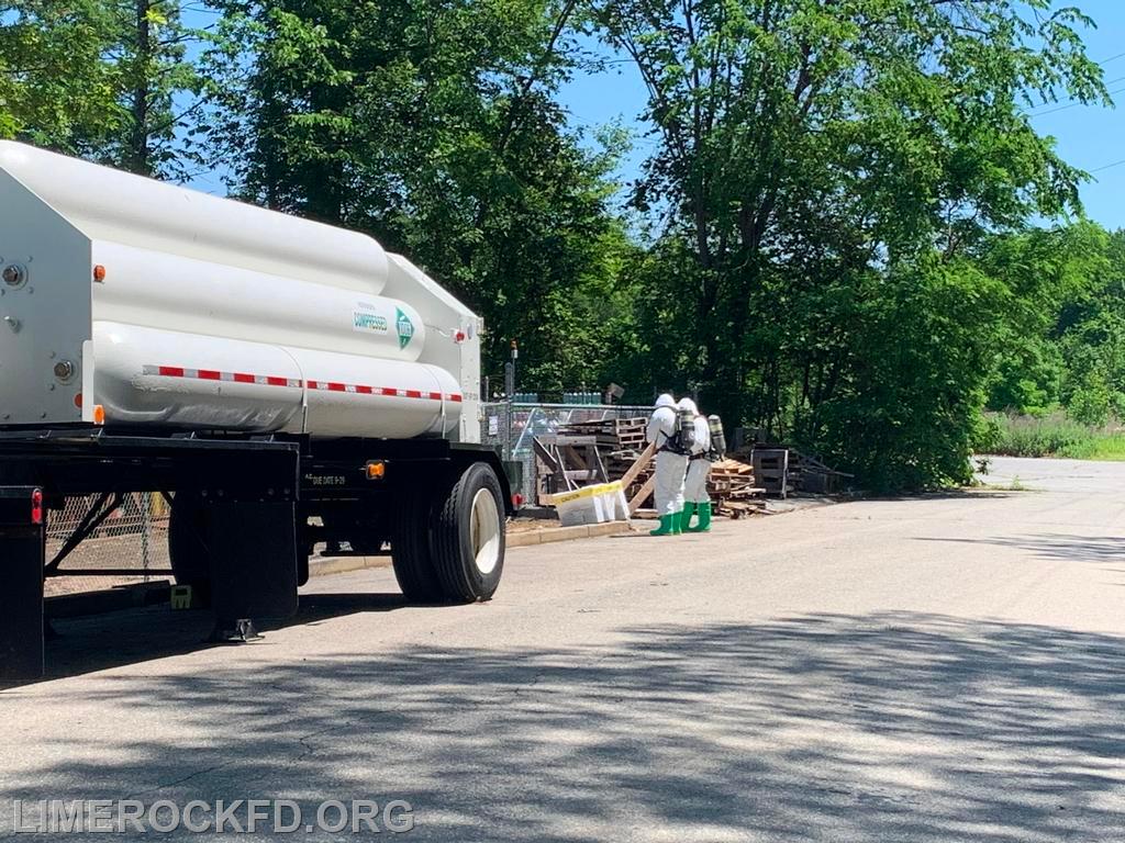 Hazmat North Smithfield at Praxair Properties