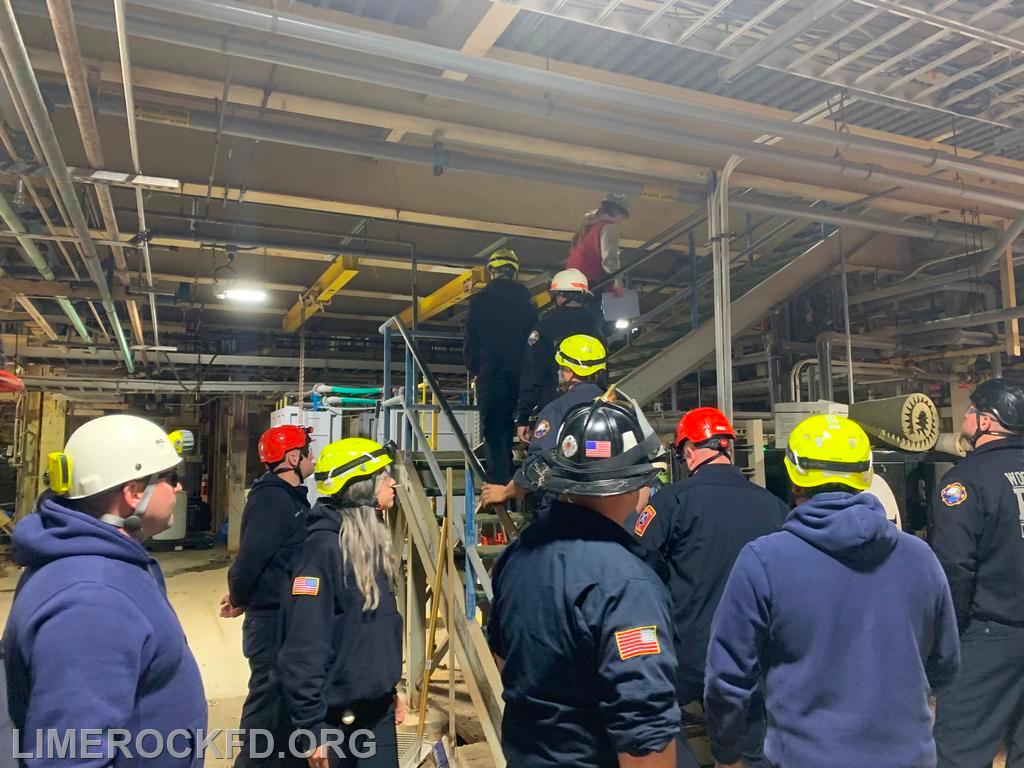 Hazmat Training at Power Plant