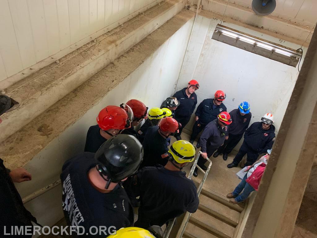 Hazmat Training in Basement of 