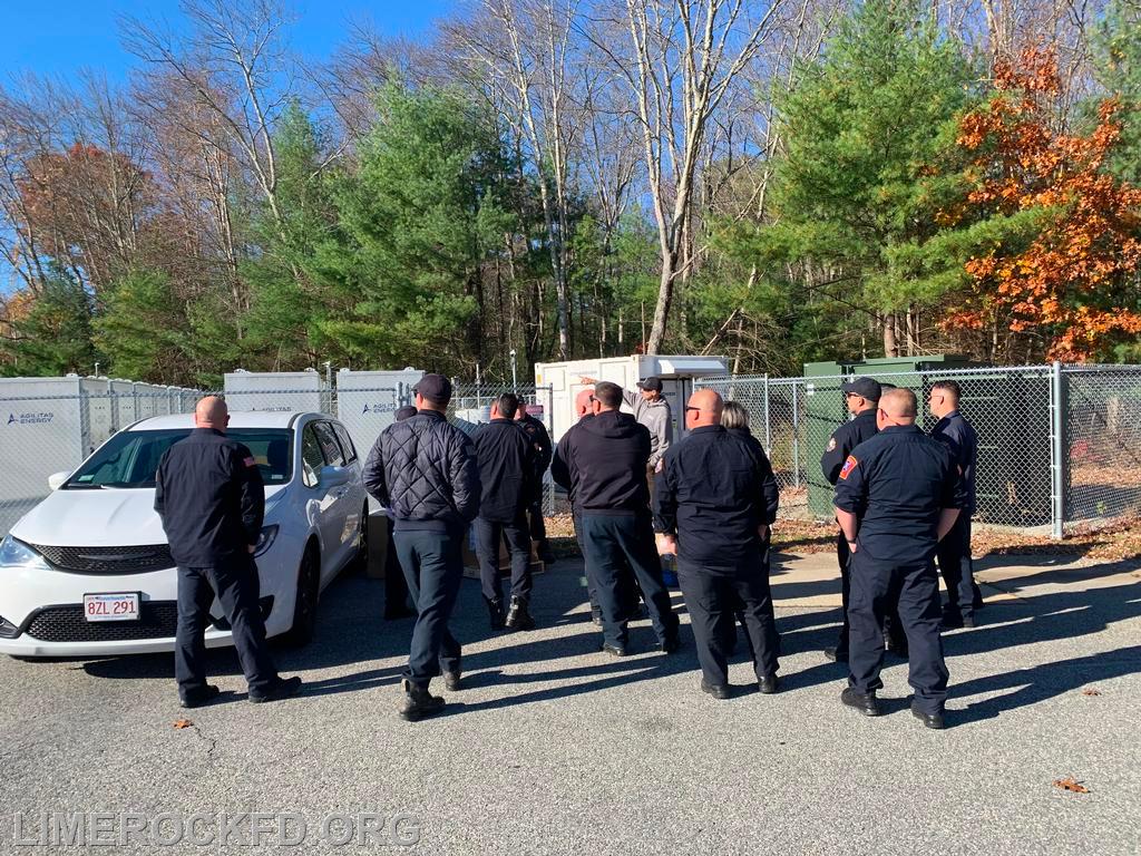 Hazmat Training on Battery Storage in Harrisville