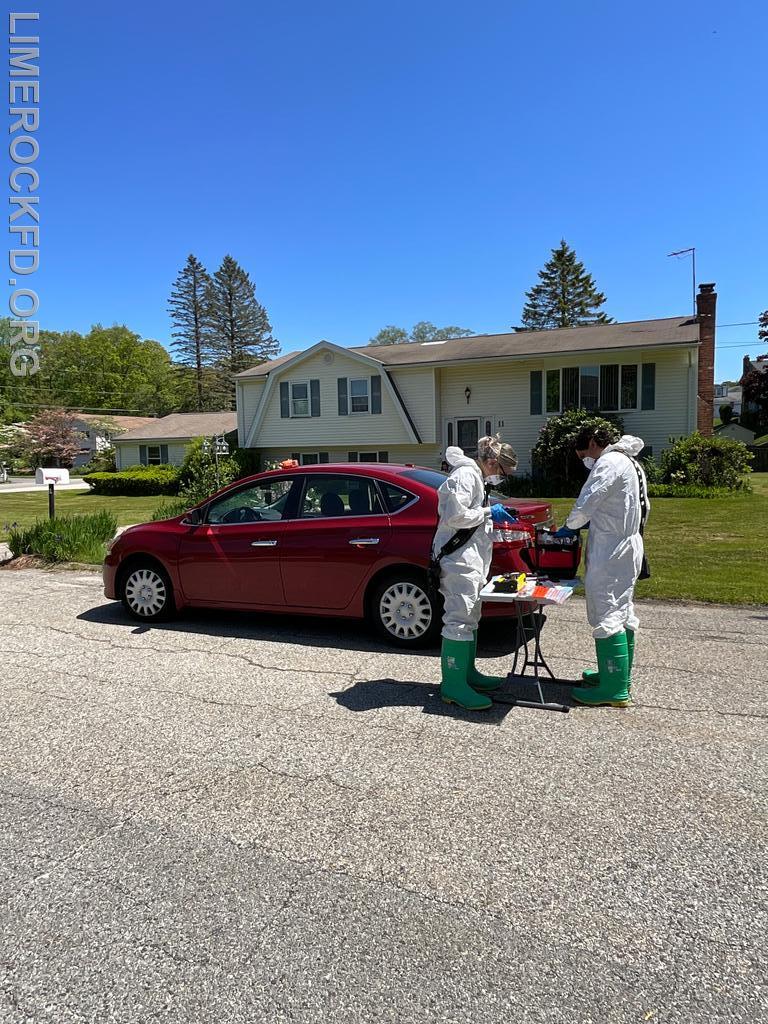 Hazmat White Powder Incident Cumberland 