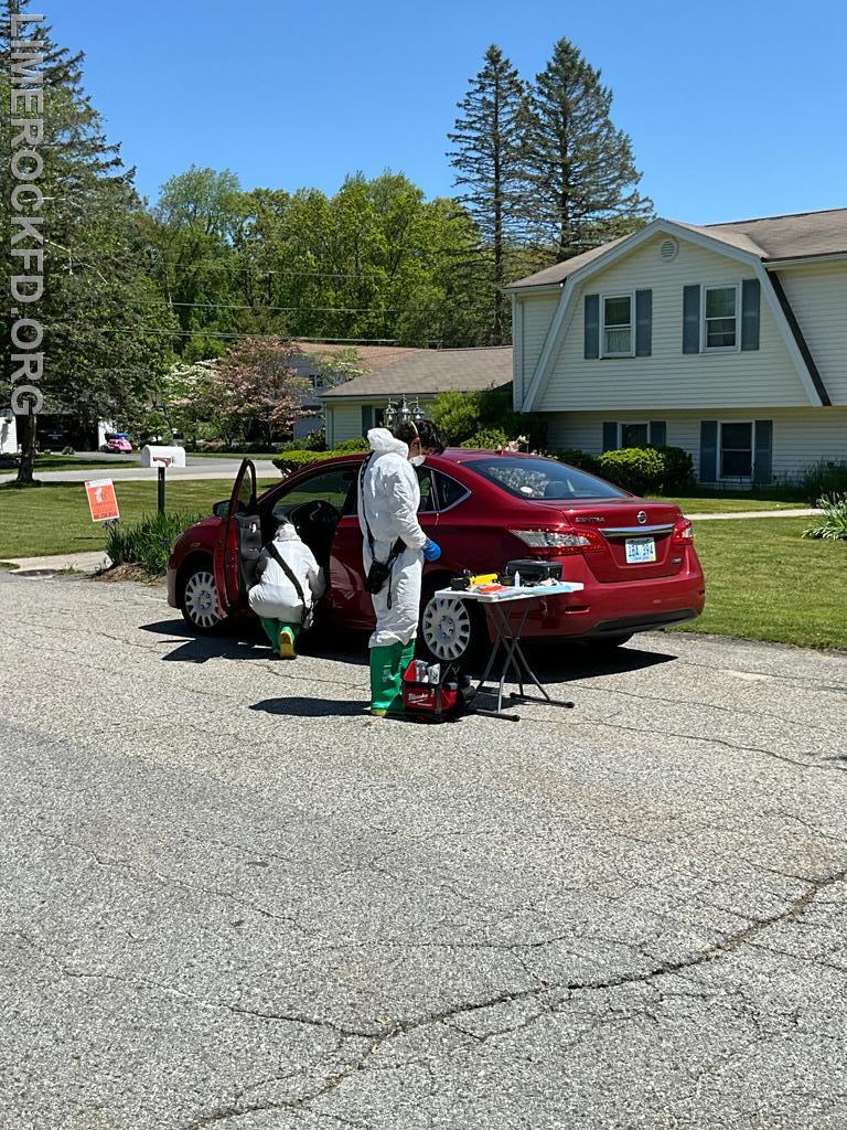 Hazmat White Powder Incident Cumberland 