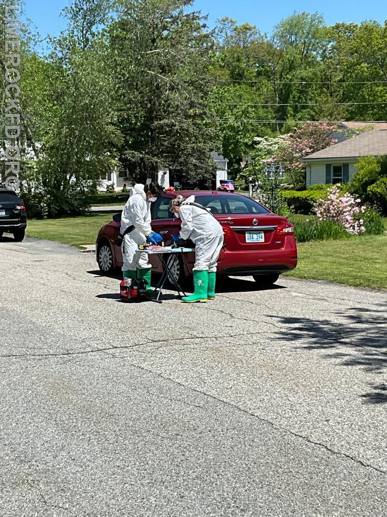 Hazmat White Powder Incident Cumberland 
