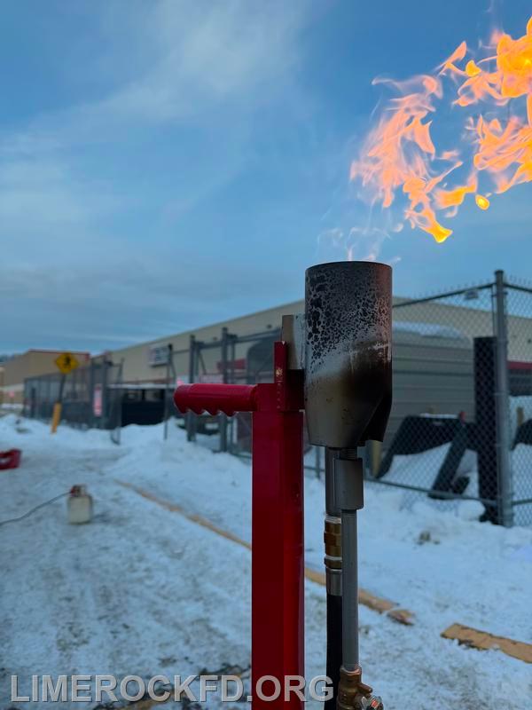 Propane Flaring Incident