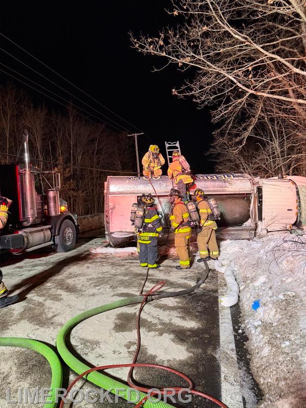 Oil Tank Truck Roll Over