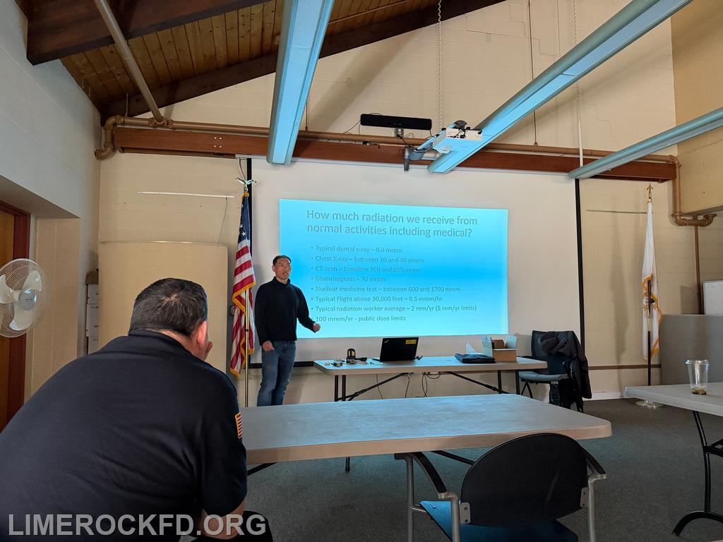 Hazmat Training Lecture with RI Nuclear Institute Expert 