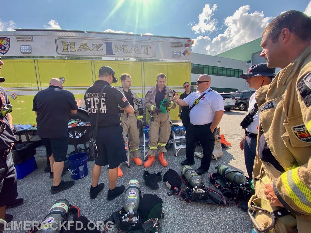 Hazmat Response Burriville 8-26