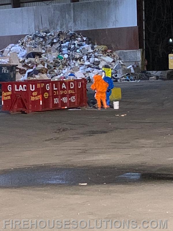 Hazmat Incident North Smithfield