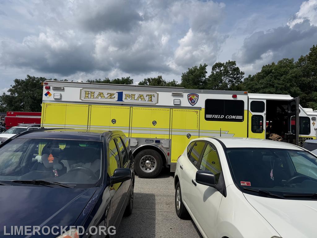 Hazmat Response Burriville 8-26