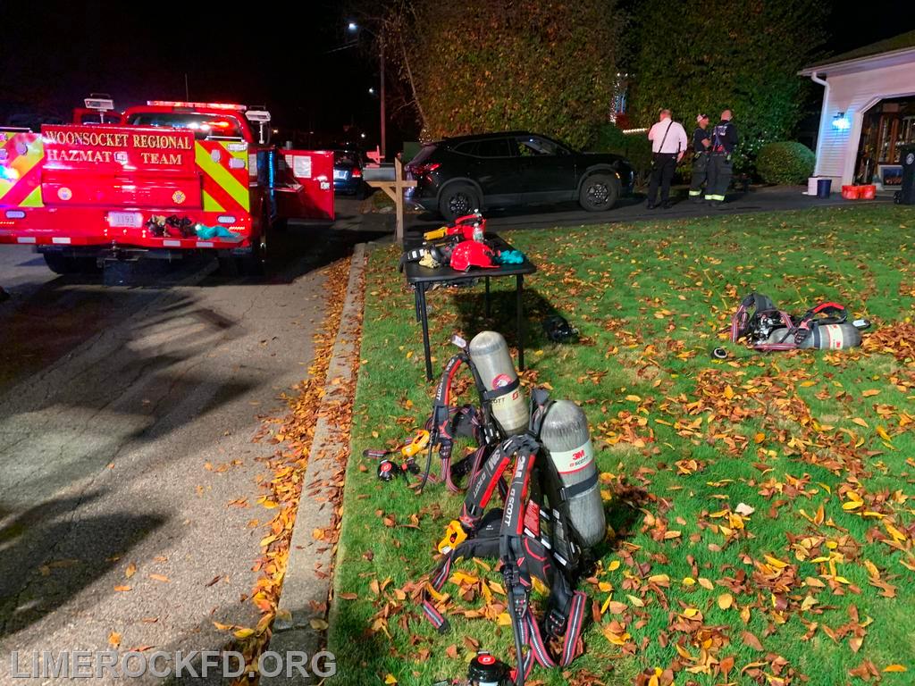 Hazmat Chlorine Response North Providence 