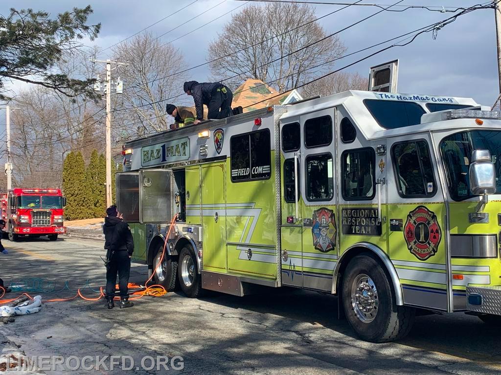 Woonsocket Providence St Oil Spill 
