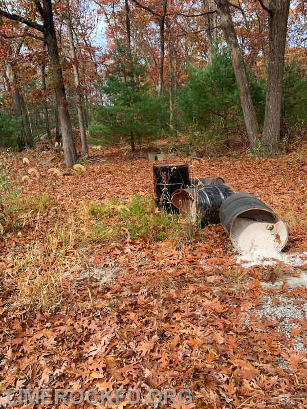 55 Gallon Drums Unknown Substance 